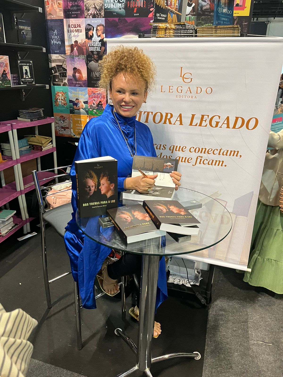 Lançamento na Bienal do Livro